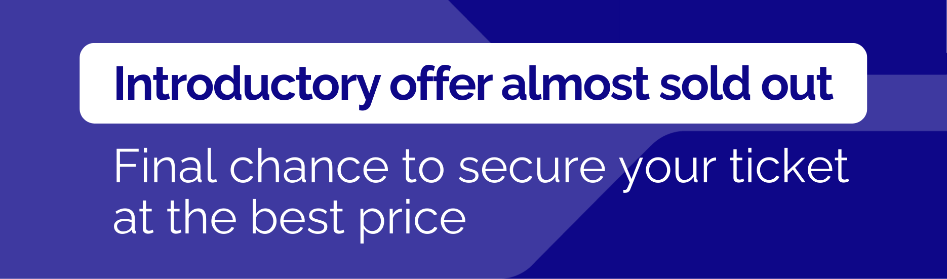 Summit introductory offer almost sold out